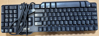 Dell RT7D50 Wired USB Keyboard Black Genuine Dell Keyboard