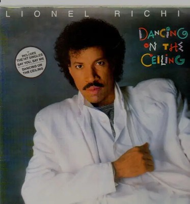 Lionel Richie Dancing On The Ceiling EMBOSSED GATEFOLD Motown Vinyl LP