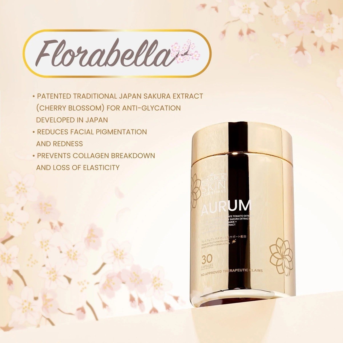 Hikari Aurum S-Acetyl Glutathione Sakura White Tomato Ceramide 30 Capsules | eBay Hikari Aurum S-Acetyl Glutathione Sakura White Tomato Ceramide 30 Capsules | eBay