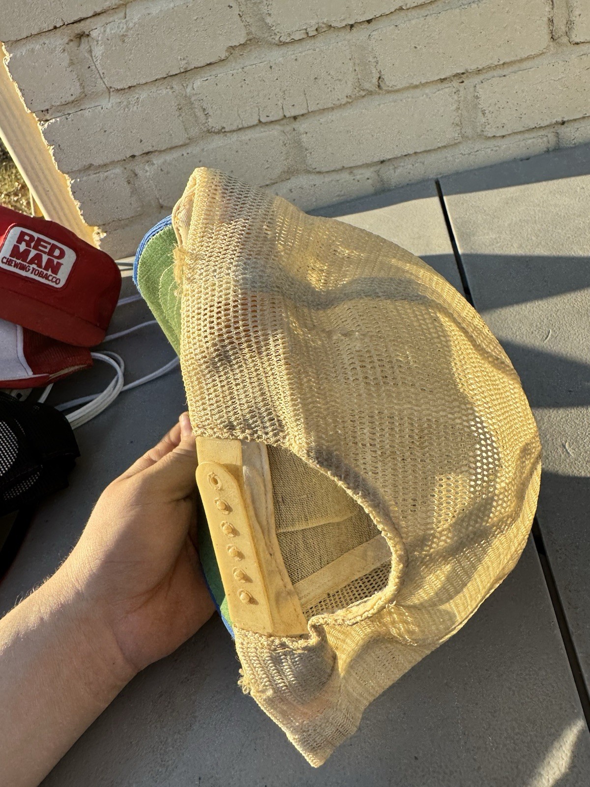 vintage ford tractor snapback patch hat - image 3