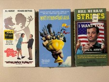 New Sealed VHS lot Monty Python Holy Grail Stripes What About Bob Bill Murray