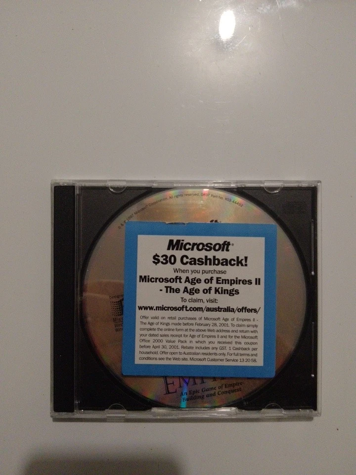 AGE OF EMPIRES BIG BOX W/Manual - Tech Chart PCCD Windows 9598 - Image 4 of 4