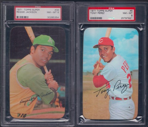 Reggie Jackson #38 1971 Topps Super card