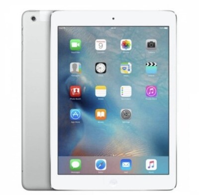 Apple iPad Air Tablet Silver 9.7'' iOS Apple iPad Series Wi-Fi  + Cellular 