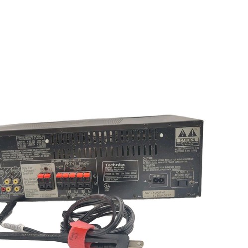 Technics SA-GX490 AV Control Stereo Receiver 225W / stereo - Picture 9 of 10