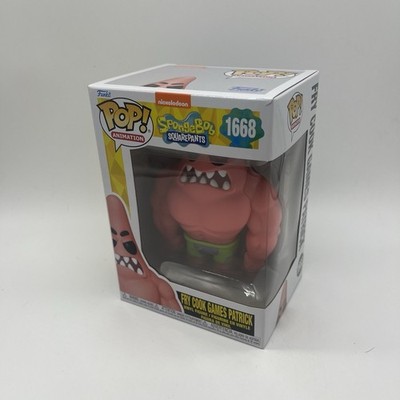 Funko Pop! Nickelodeon Spongebob Squarepants Fry Cook Games Patrick 1668