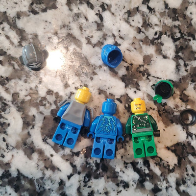 LEGO Minifigure Lot of 3 lego ninjago jay and lloyd