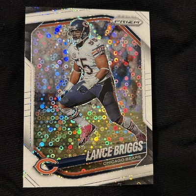 #ad 🪶2025 Panini Prizm Lance Briggs White Disco Prizm #257 Chicago Bears $2.00