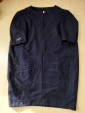 WIM NEELS Navy Cocoon Dress Size 38 with Pockets - Cleaned