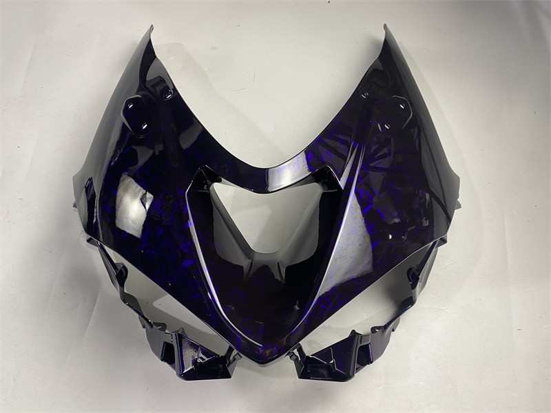 F.T.D様用4 FSD Purple Forged Carbon ABS Fairing Fit Kawasaki Ninja ZX6R 2024