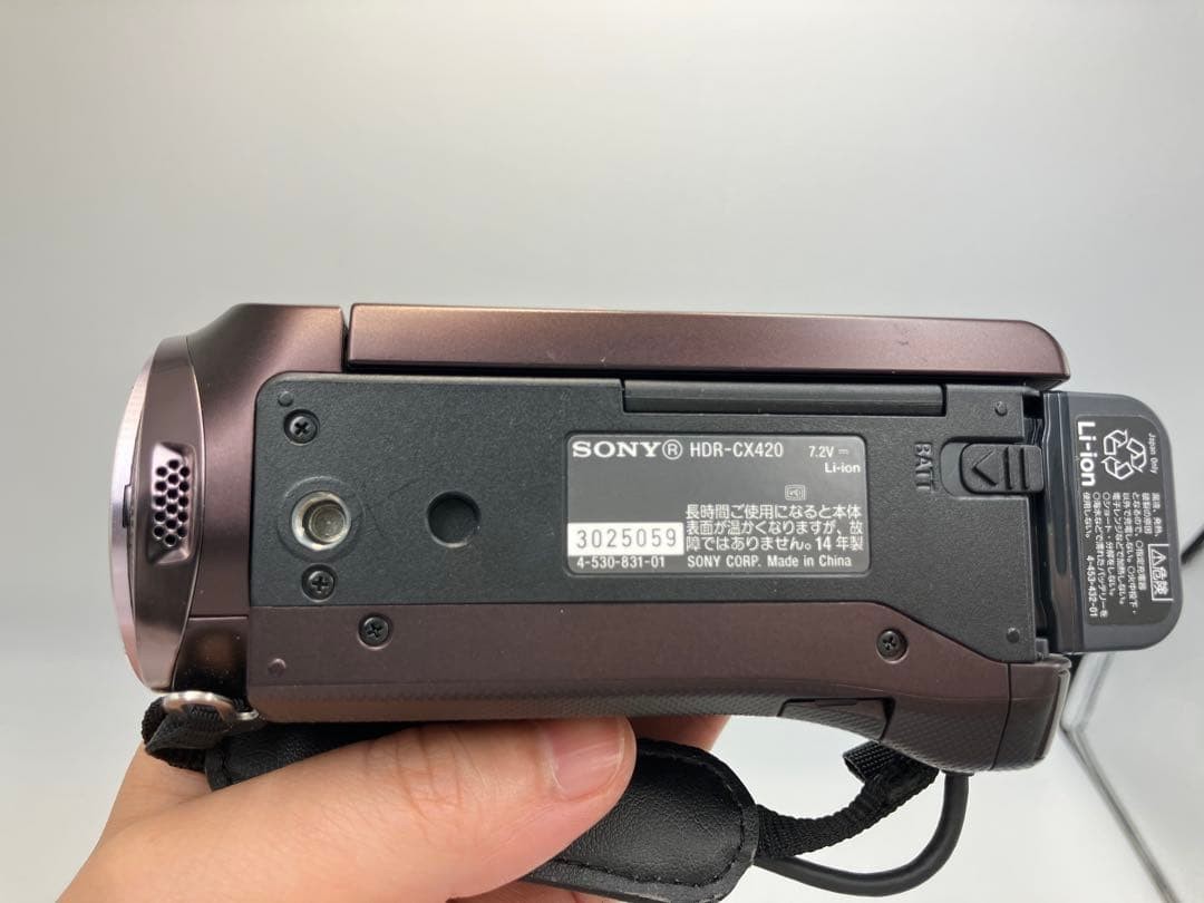 SONY Handycam HDR-CX420 Brown AVCHD Full HD Camcorder Tested Japan