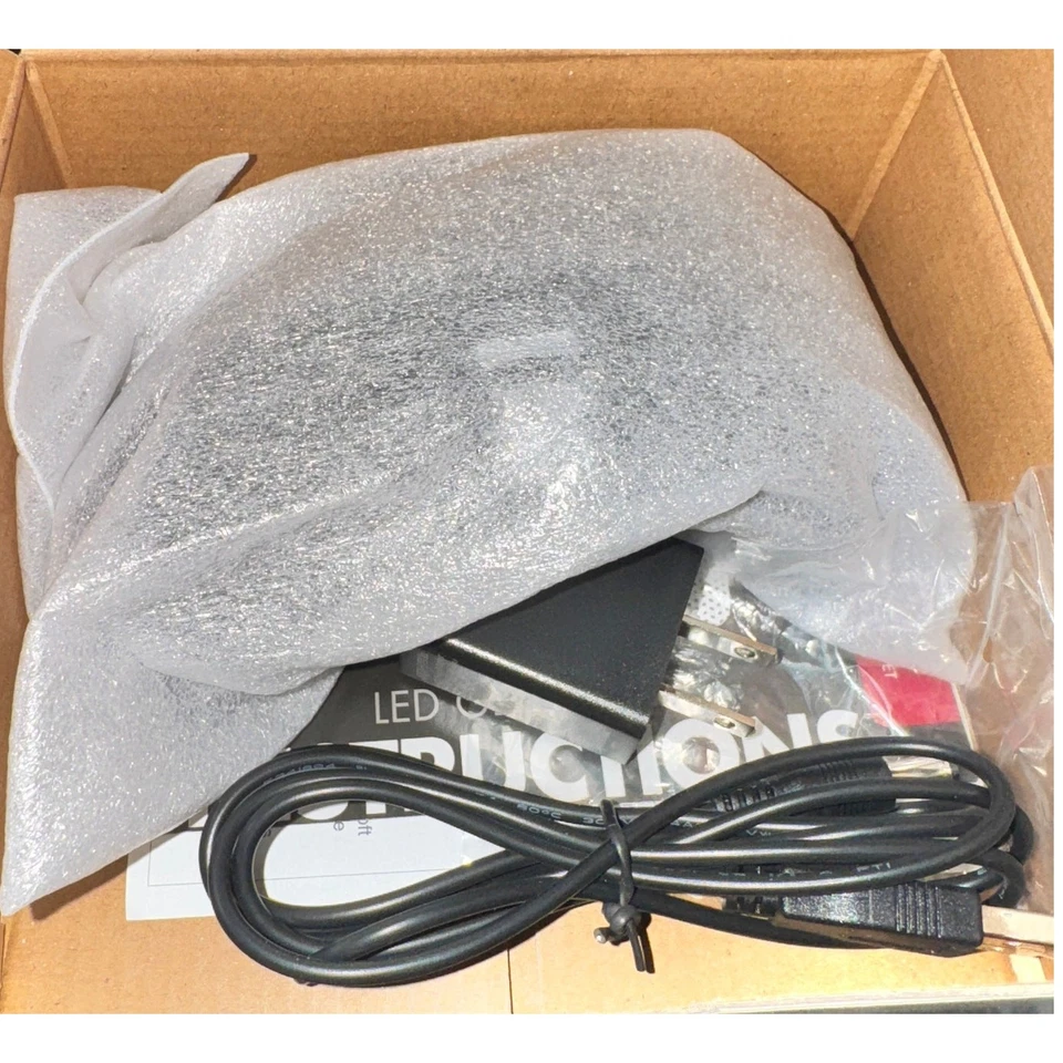 Alfombra Roja Profesional Luz LED Negra 45 Segundos Gel Esmalte Manicura Nuevo Foto 4 de 4