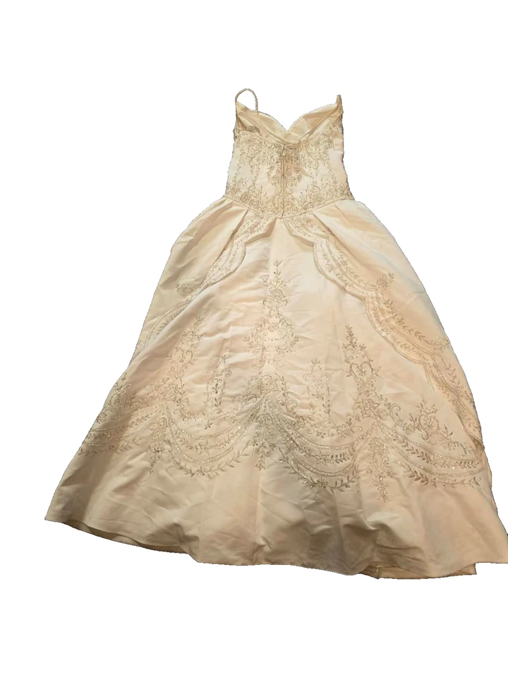 Vestido de novia Marys para mujer talla 10 blanco Foto 3 de 4