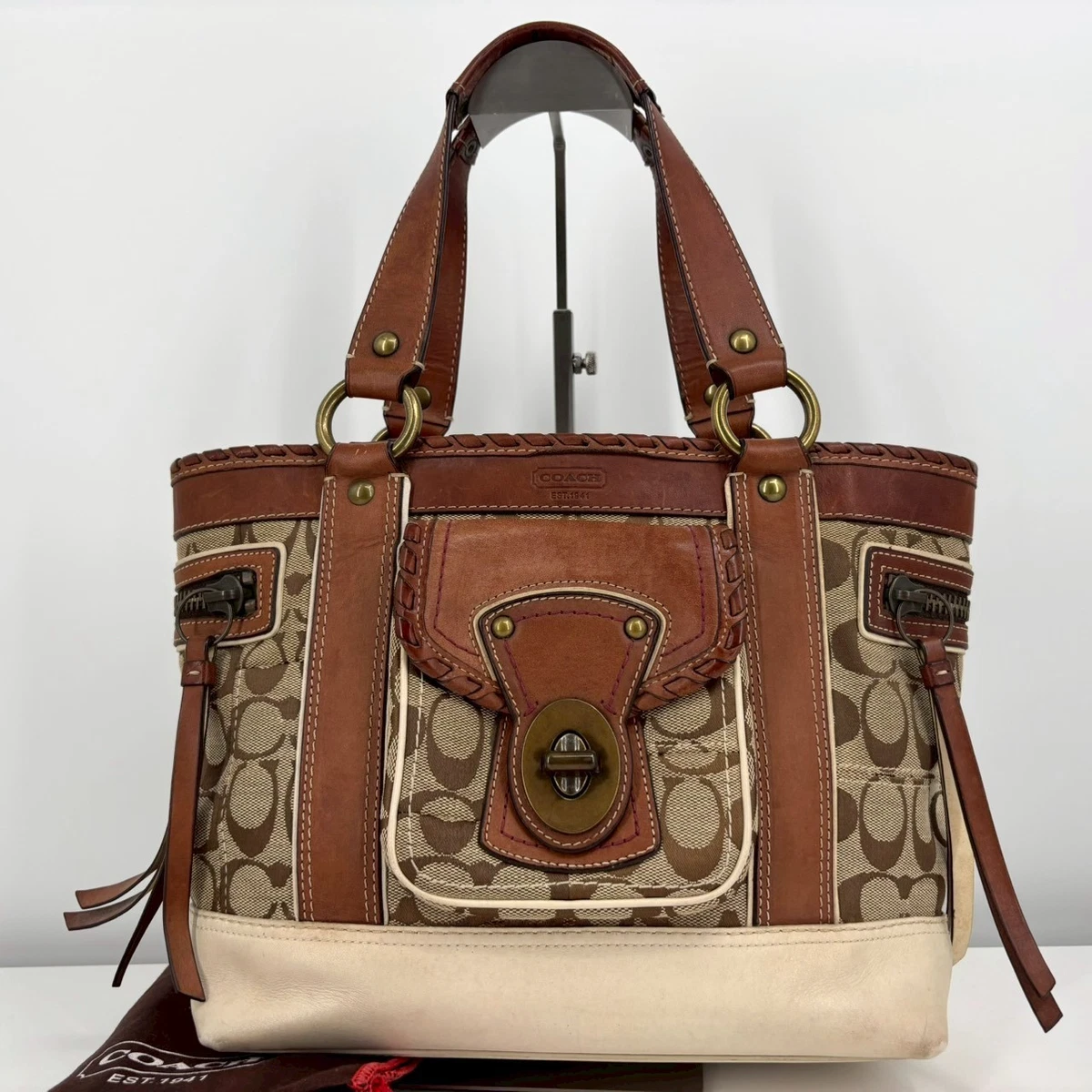 Coach Legacy Leather Exterior Tote Bags & Handbags for Women | eBay