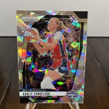 2024 Prizm Karlie Samuelson RC Cracked Ice Mystics Rookie 