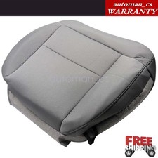 2004 2005 2006 2007 2008 For Ford F150 Driver Bottom Cloth Seat Cover Light Gray