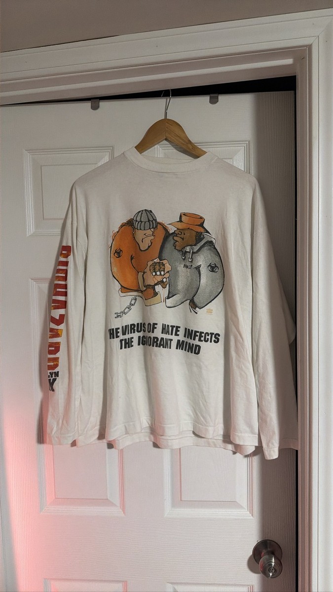 90s Biohazard Hardcore Band Long Sleeve Tee Metal Rap XL | eBay