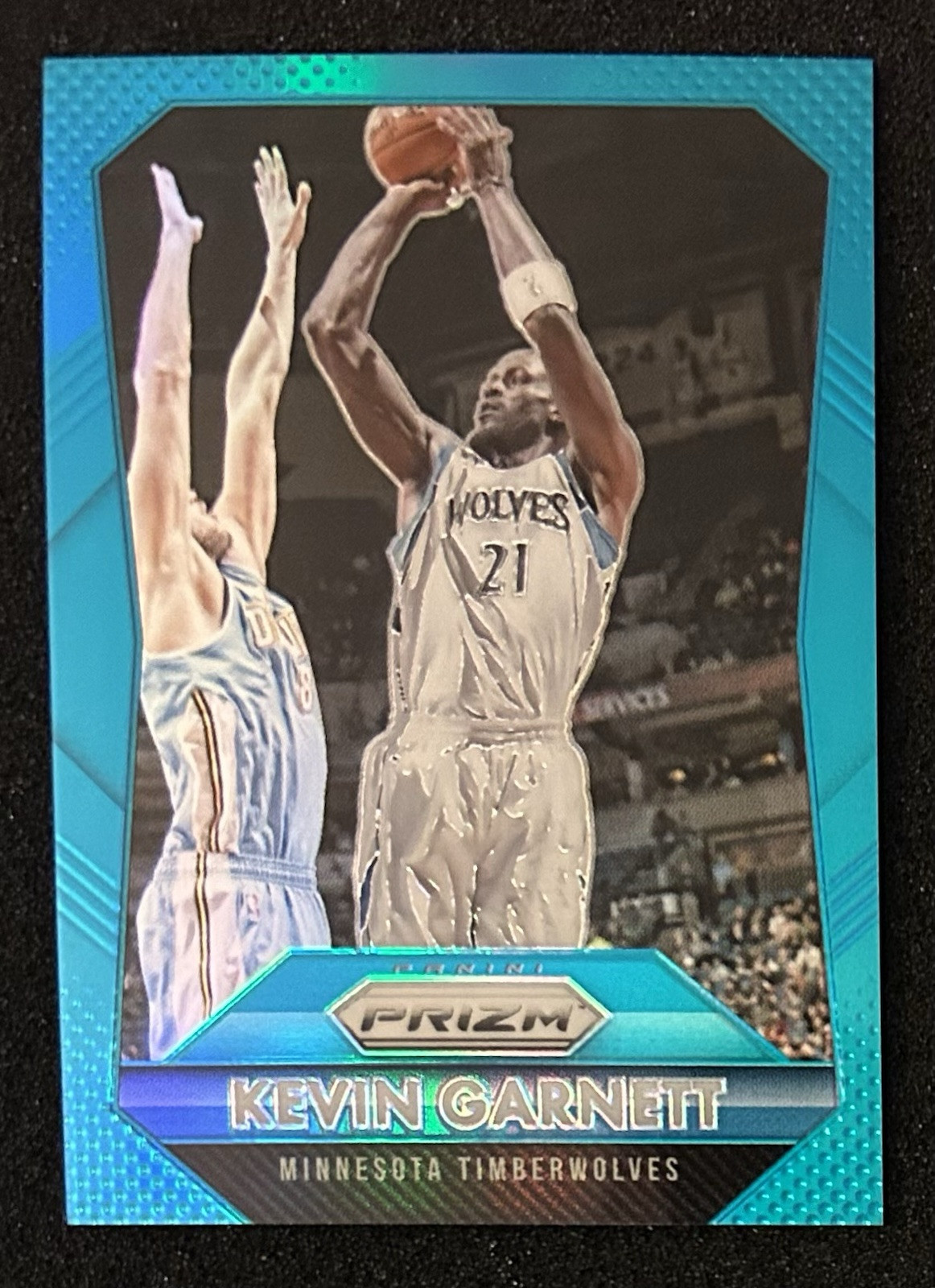2015 Prizm 6 Kevin Garnett Light Blue Prizm /199 SP HOF Timberwolves Color Match
