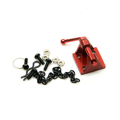 Tow Trailer Hitch Hooks Shackle Chain Wire Rope RC Accessory For TRX-4 SCX10 D90