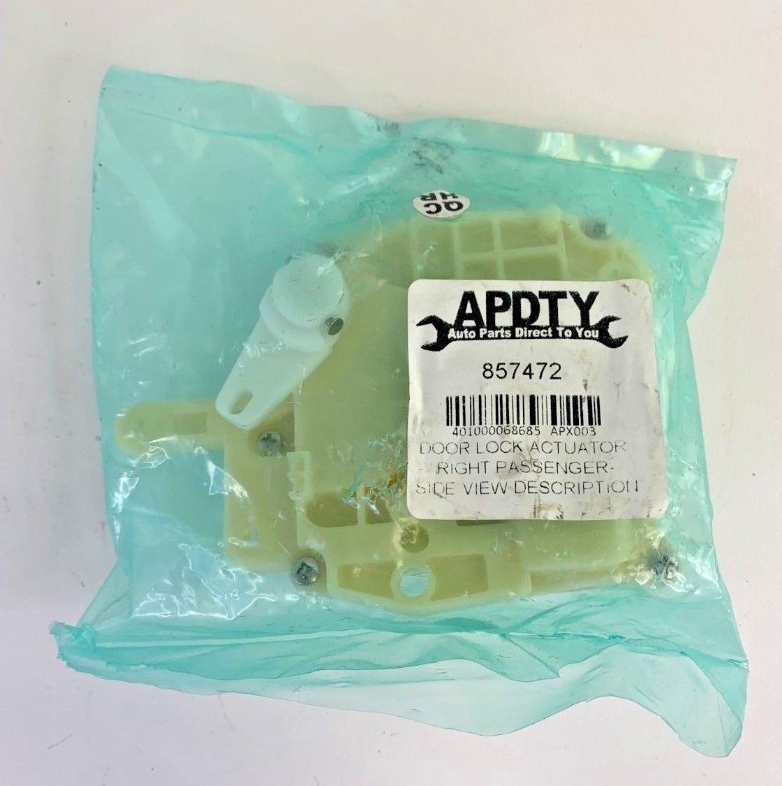 Apdty 857472 Door Lock Actuator Right (Passenger-Side; View Chart For Your Specific Models Front Or Rear Position; Replaces Honda 72115-S5A-003, 72115-S84-A01) (401000068685)
