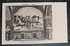 vtg postcard art zeughaus Berlin Germany uebergang das kurische haff