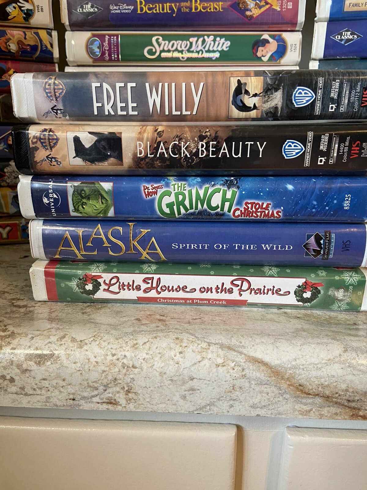 huge lot of 29 VHS Disney movies eBay