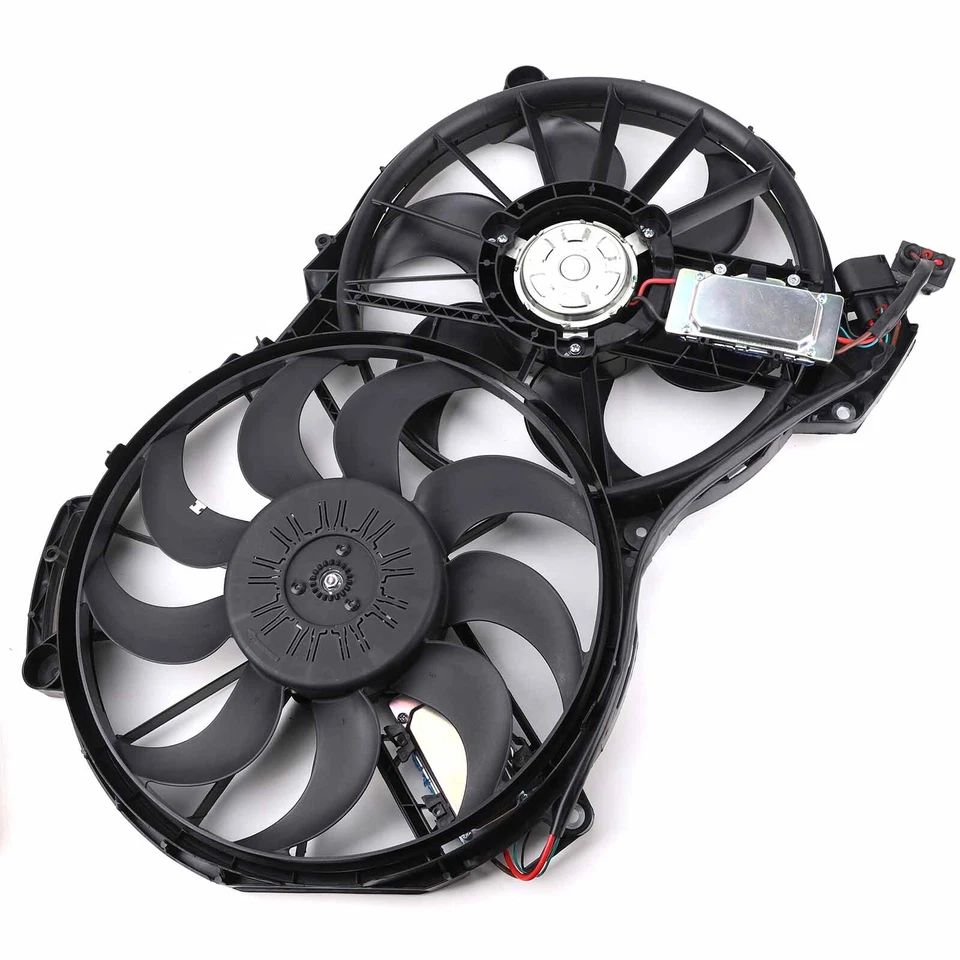 Kühlerlüfter & Gebläserregelmodul 2004-2011 für Audi A6 Avant 4F C6 2.7 3.0 TDI - Bild 2 von 4