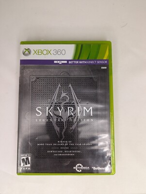 The Elder Scrolls V: Skyrim -- Legendary Edition (Microsoft Xbox 360, 2013)