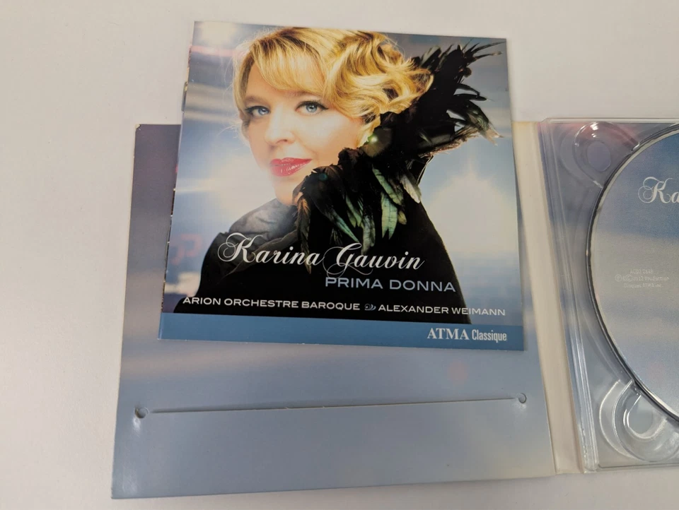 Karina Gauvin & Prima Donna -Arion Baroque Orchestre Baroque [Mint Disc] CD - Изображение 3 из 4