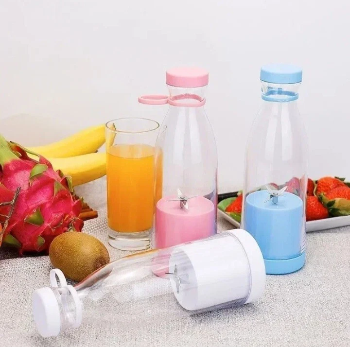 Portable Electric Mini Smoothie Blender Fruit Maker/Mixer Protein Shake Bottle