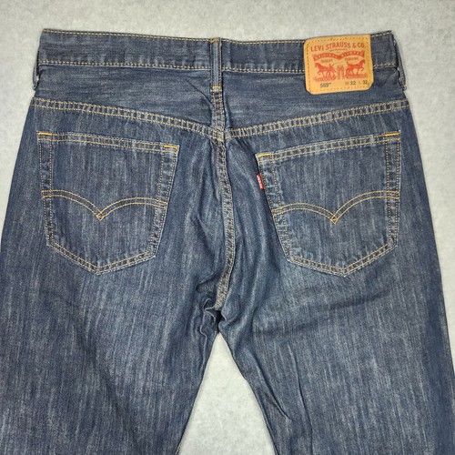 Levis 569 Jeans Mens 32x32 Fade Loose Baggy Straight Fit Y2K Measures 32x29 - Picture 9 of 13