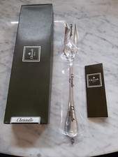 CHRISTOFLE forchetta a servire albi 0021007. Nuova Con Scatola. MADE IN FRANCE