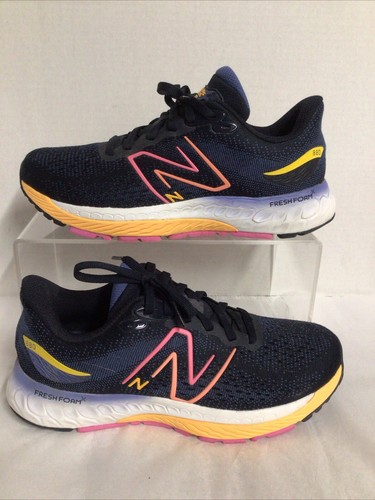 New Balance Running Shoes Women Size 8 Fresh Foam X 880 V12 Eclipse Vibrant EUC