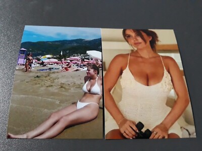  MODEL  2 Fotos  10 x15 cm Format  Photo ×1978