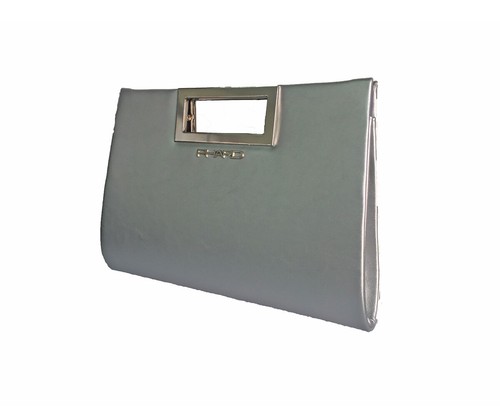 Borsa-pochette PHARD silver, con tracollina, misure 30x21x5 | eBay