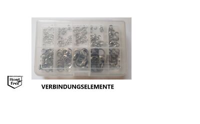 Sicherungsscheiben Set ''Schnorr'' EDELSTAHL A2 2,2-13,0 375tlg 
