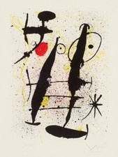 Joan Miro - Hand Signed Lithograph