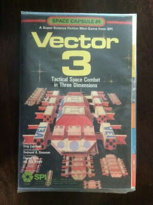 SPI Space Capsule #4 VECTOR 3 new, unpunched!