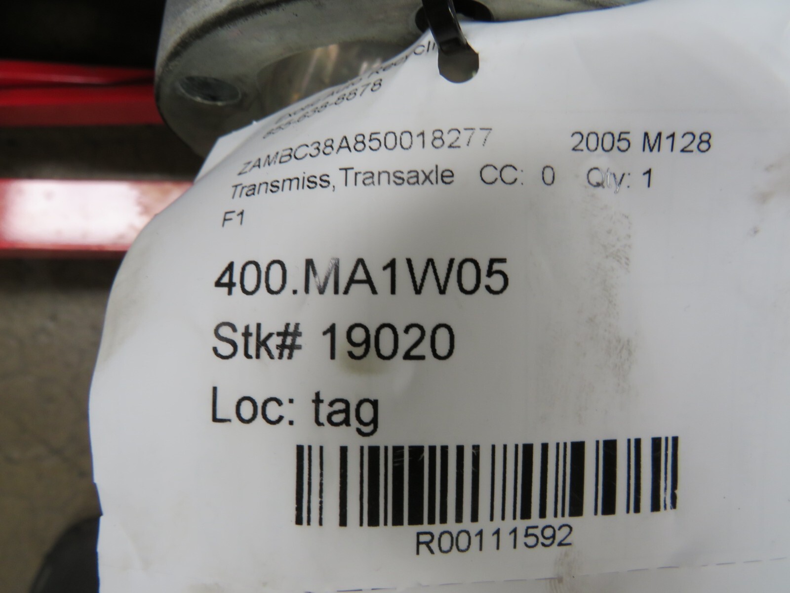 Maserati M128, F1 Transmission / Transaxle, Used