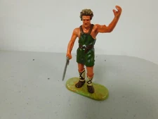Hausser Elastolin 70mm Norman Medieval with sword beckoning  XX