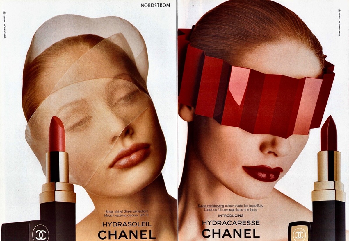 1996 CHANEL Lipsticks vintage 6-Page MAGAZINE PRINT AD | eBay