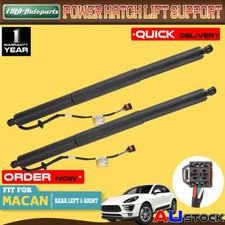 2x Power Hatch Tailgate Spindle Drive Gas Struts w/ Auto for Porsche Macan 95B