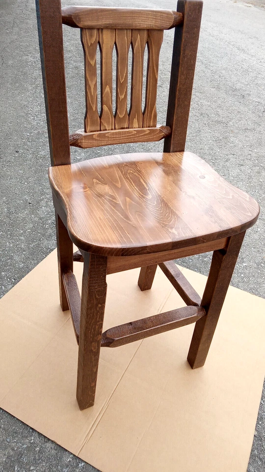 Montana Woodworks 30" Barstool, Superb Craftsmanship, Stained and Finished - NEW - Image 2 of 4