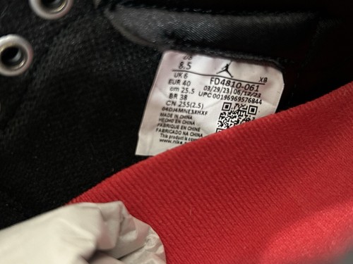Size 8.5 - Air Jordan 1 Retro OG 2023 High Satin Bred W - Picture 6 of 7