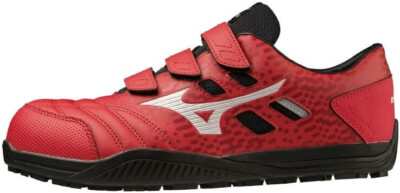 MIZUNO WORKING Safety Shoes ALMIGHTY TD2 22L NISMO F1GA2318 Red