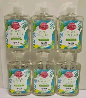 CUSSONS HAND WASH APPLE + ELDERFLOWER 500ML X 6