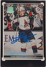 2023-24 Upper Deck The Cup Logan Cooley Signature Renditions Auto #SR-LC - NICE