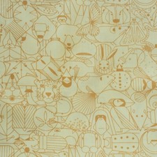 Birch Organic Fabric Charley Harper End Papers Basic CH 300 Golden Meadow Cotton