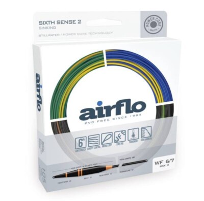 Airflo  Sixth Sense 2 Fliegenschnur - sinkend *NEU 2026 Lagerware* UK AIRFLO HÄNDLER