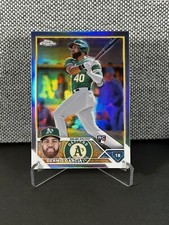 2023 Topps Chrome Dermis Garcia Refractor Oakland Athletics Rookie RC #183